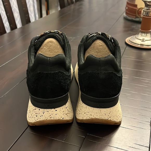 Ugg Australia Marin Lace Platform Shoes Sneakers black new Women’s Sizes - Picture 7 of 11